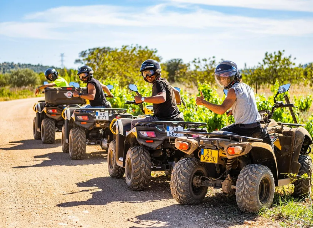 Full-day quad bike tour through the hills of the Algarve